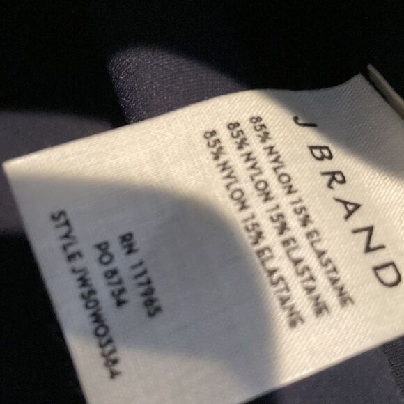 J brand blue scuba, top with side, zippers size medium - Picture 4 of 8